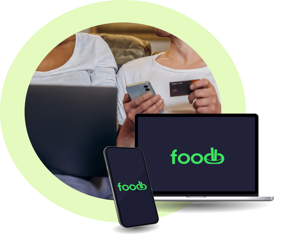 Foodb online ordering system for customer convenience.