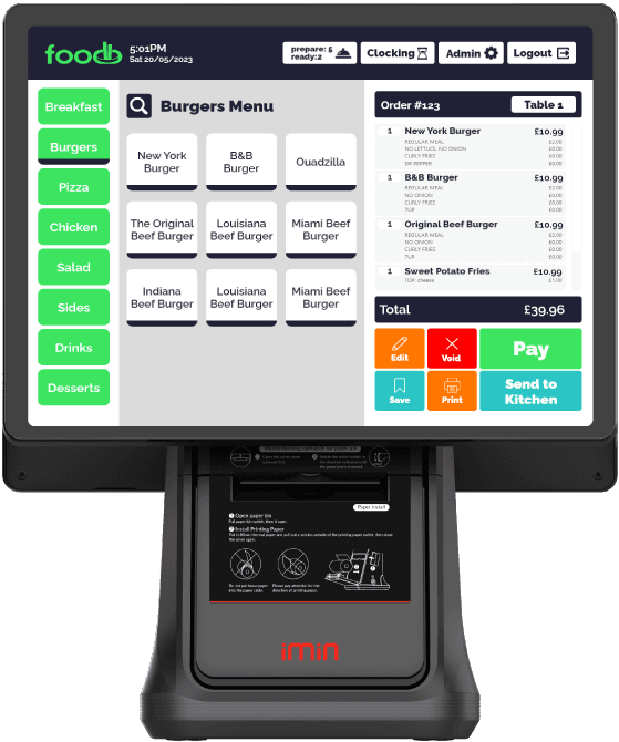 EPOS Systems For Hospitalities